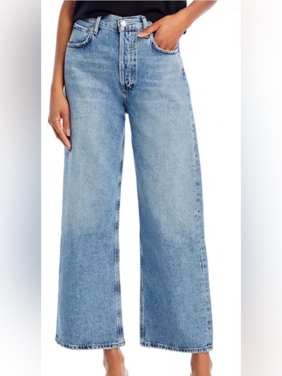 Agolde Denim - AGOLDE Ren high waisted, wide leg jean. Color disclosure.